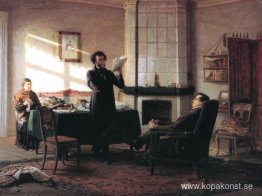 Pushkin i byn Mihaylovskoye