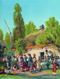 Söndag kväll i byn