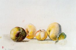 Stilleben (kvitten och päron)