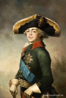 Porträtt av Paul I