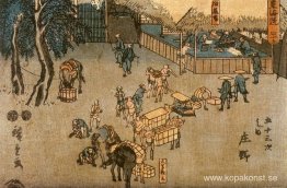 Vägen som förbinder Edo (Tokyo) och Kyoto