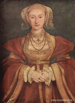 Porträtt av Anne av Cleves