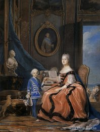 Marie Josephe av Sachsen, Dauphine och en son