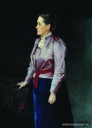 Porträtt av S.V. Panina