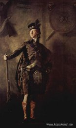 Porträtt av överste Alasdair Mcdonnell från Glengarry