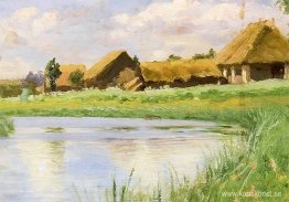 By vid floden