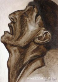 Studie för mannen som dricker