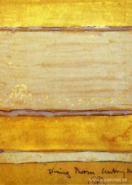 Färgschema för matsalen i Aubrey House