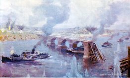 Genombrott för Dnepr:s militära flotta vid Loyev under det polsk