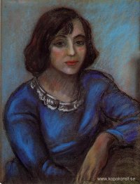 Porträtt av en ung kvinna