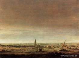 Landskap med City on a River