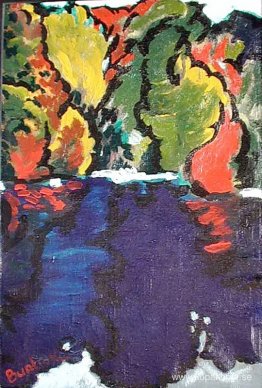 Fauvist landskap