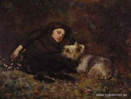 Nap Time (även känd som Young Girl With Terrier)