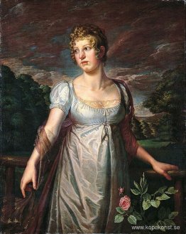 Porträtt av Wilhelmina Sophia Helwig