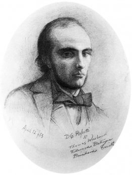 Porträtt av William Rossetti (orange)