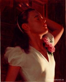 Spring Rain (Ecstacy), Ladies' Home Journal illustration, decemb