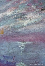 Moonlight Over the Bay At, Cadaqués