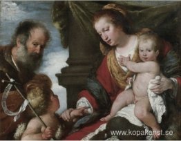 Helig familj med St. John Baptist