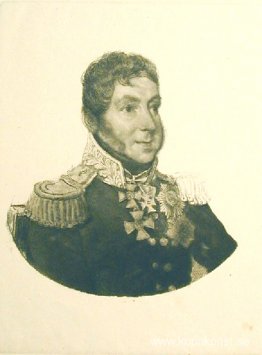 Porträtt av Prins Aleksey Ivanovich Gorchakov