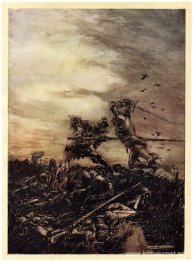 Kampen mellan kung Arthur och Modred