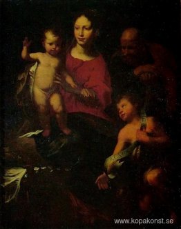 Helig familj med Johannes Döparen