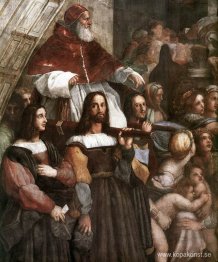 Utvisning av Heliodorus från templet (detalj)