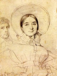 Madame Jean Auguste Dominique Ingres, född Madeleine Chapelle II