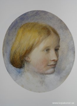 Porträtt av Rose La Touche