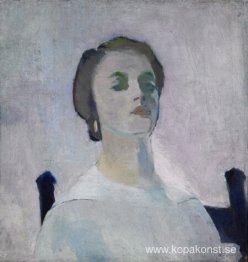 Porträtt av Katharine Rhoades