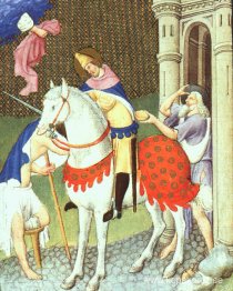 St Martin med en tiggare