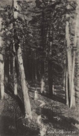 I skogen