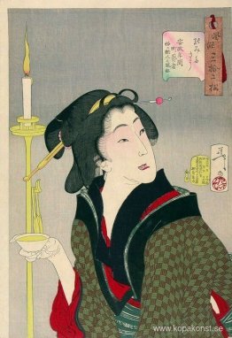 Ser törstig ut - The Appearance of a Town Geisha, a Bargirl in t