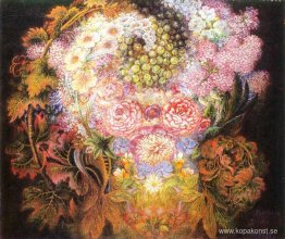 Blommor och viburnum