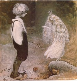 I det ögonblicket förvandlades hon av magi till en underbar lite