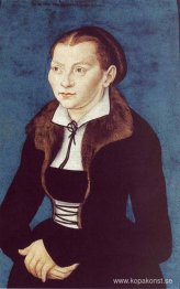 Porträtt av Katharina von Bora