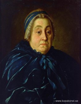 Porträtt av Anna Vasiliyevna Buturlina