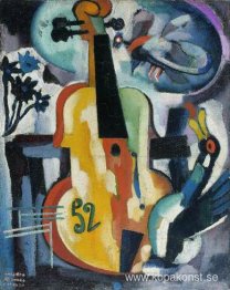 Komposition med fiol