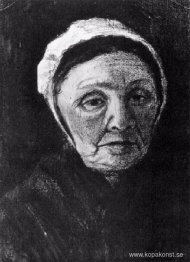 Kvinna med vit motorhuv, Siens mor