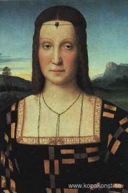 Porträtt av Elizabeth Gonzaga