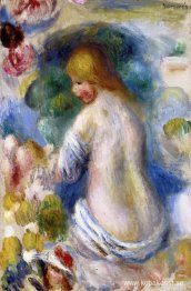 Kvinnans naken torso