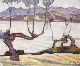 Landskap av Aswan på Nilen