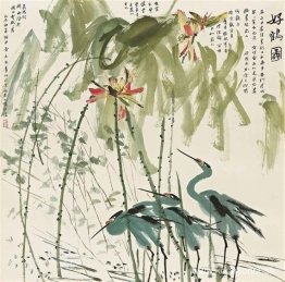 Kranar under Lotus