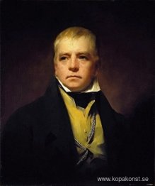 Porträtt av Sir Walter Scott