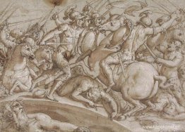 Försvar av Ponte Rozzo vid floden Ticino 1524