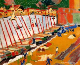 Hamnen i Collioure