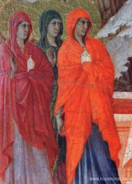 The Three Marys at the Tomb (Fragment)