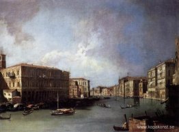 Canal Grande: Ser norrut från Nethe Rialtobron