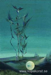 Studie för Totem Landscape of My Childhood