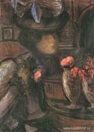 Ung kvinna från Paris