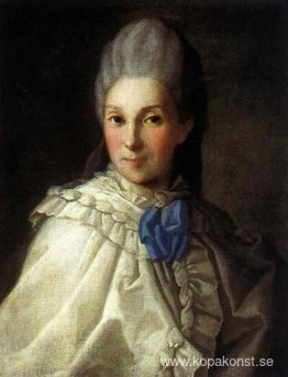Porträtt av Daria Aleksandrovna Troubetskaya